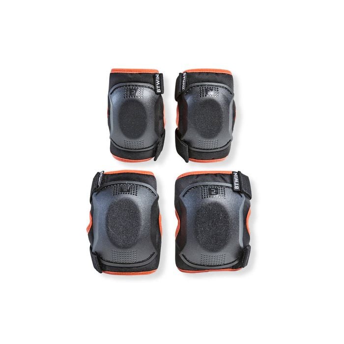Decathlon - One Size Cycling Elbow And Knee Protectors Set 3-6 Years - Pink - Eu 2Xs