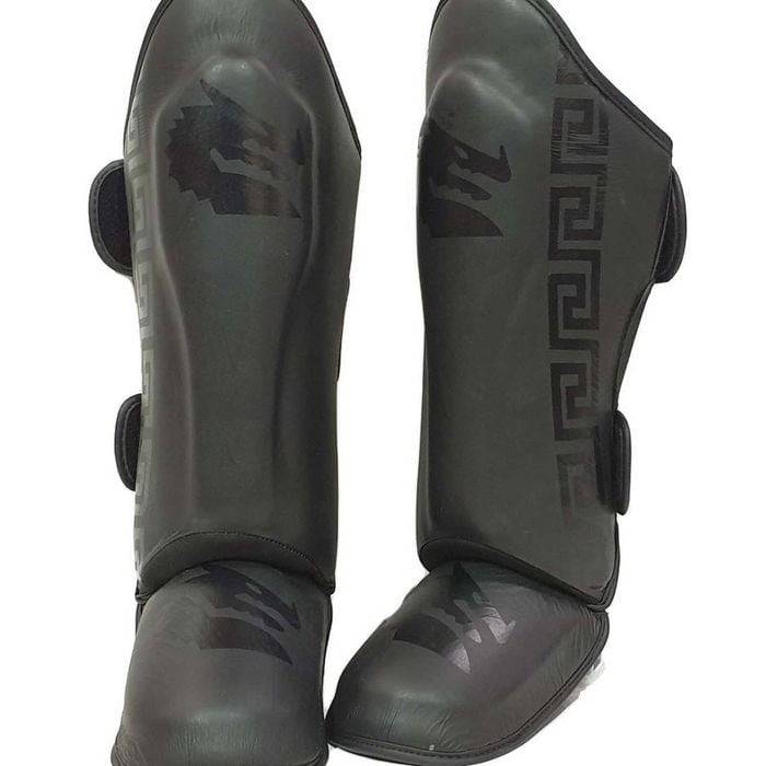 Morgan B2 Bomber Leather Sparring Shin & Instep [medium]