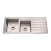 SINX 1200 x 500mm 1200L Zen Double Sink Bowl And Drainer