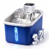 Advwin 3.2L Pet Water Fountain Stainless+ 3 Pack Filter Replacement Steel Cordless Pet Water Dispenser