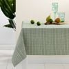 Ladelle Green Cotton Rich Tablecloth 150 x 300 cm