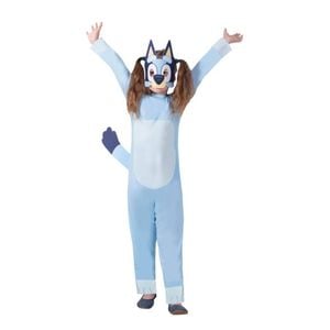 Bluey Costume for Kids Official Bluey Jumpsuit and Mask Set, 6-8-YRS