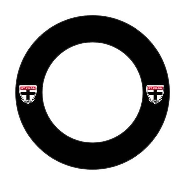 AFL St Kilda Dartboard Surround Saints Team Design Universal Fit