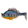 Megabass Sleeper Gill 3.2" 3/4oz Soft Plastic Fishing Lure Cichlid