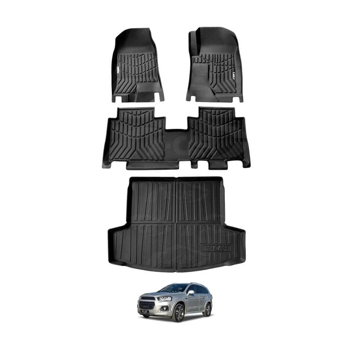 3D All-Weather Floor Mat Boot Liner for Holden Captiva 2006-2017 Customized Floor Liners