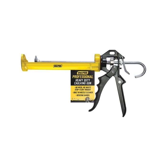 UNi-PRO Professional No-Drip Heavy Duty Caulking Gun