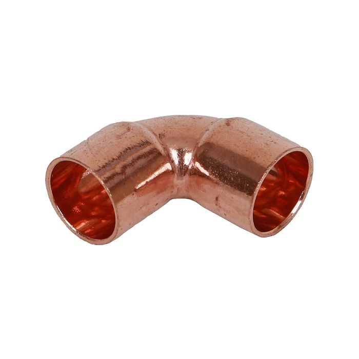 Brasshards 15mm 90 Degrees Copper Capillary Elbow