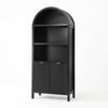 Artiss Buffet Sideboard Cabinet Pantry180CM Arched Black