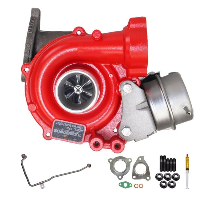 GEN1 High Flow Turbo Charger With Genuine Oil Feed Pipe For Nissan X-Trail TL / TS R9M 1.6L