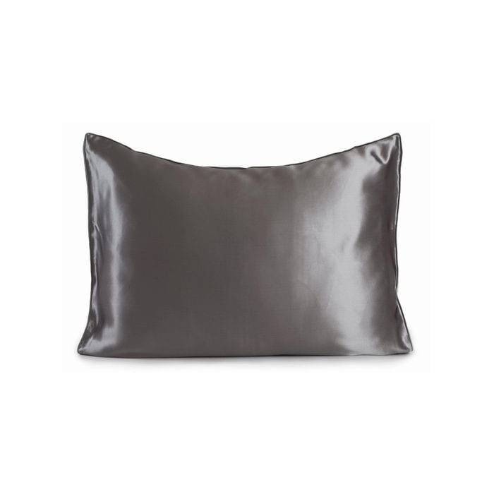 Satin Pillowcase Set - Charcoal