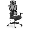 FORTIA Ergonomic Office Desk Chair, Coolmesh Fabric, Adjustable Lumbar Support, Headrest, Armrest and Recline, Black
