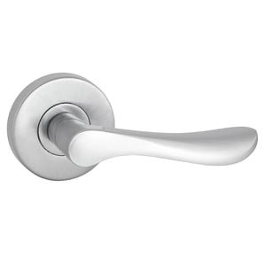 Gainsborough Satin Chrome G4 Series Left Handed Florence Dummy Leverset - Satin Chrome