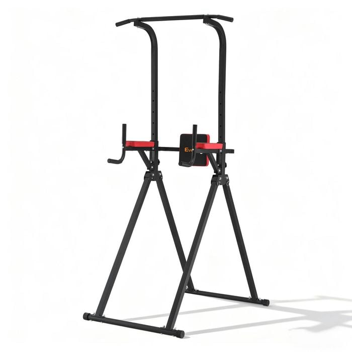 Everfit Adjustable Chin Up Tower Pull Up Station
