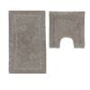 Absolute Cotton 2200GSM 2 Pce Axel 100% Cotton Bath Mat Set Latte