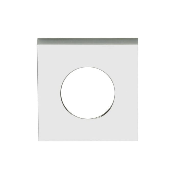 Lockwood Satin Chrome Pearl Velocity Passage Square Rose Trim