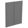Kaboodle Smoked Grey Alpine Corner Wall Cabinet Door - 2 Pack