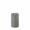 Deluxe Homeart Flameless Candle - Salvie Green 7.5 x 12.5cm