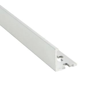 QEP 12.5mm x 1m White Angle L Shape Tile Trim