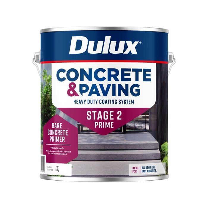 Dulux 4L Concrete and Paving Bare Concrete Primer