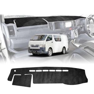 Dash Mat for Toyota Hiace SLWB Van 2005-2018 Non-Slip Microfiber Pad Cover Interior Accessories