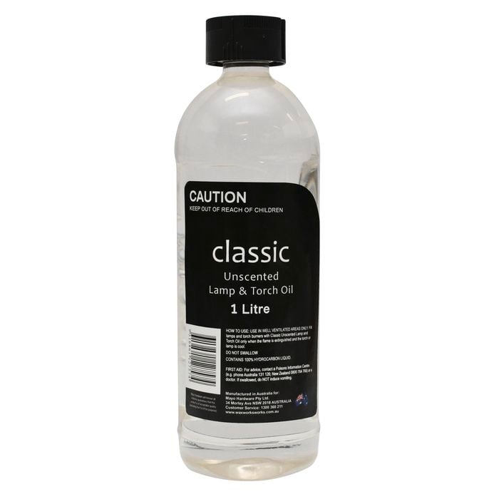 Classic 1L Unscented Lamp And Torch Oil