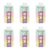 6PK Topchef Pastel Silicone Heat Resistant Baking Pan - Loaf Cotton Candy