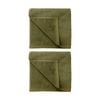2PK Bambury Angove 600gsm Soft Absorbent Cotton Bath Towel 70x140cm Green