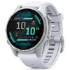 Garmin Fenix 8 Watch - Silver w Whitestone 43mm