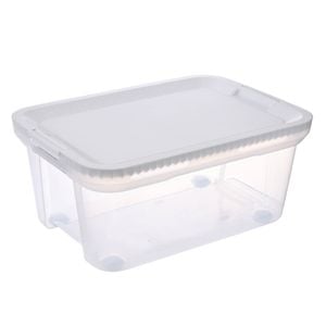 Ezy Storage 32L Ultimate Storage Clear Tub White