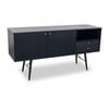 Modern Furniture OMARI Sideboard Buffet 160cm - Black Ash