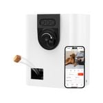 Advwin Automatic Pet Treat Dispenser with Camera WiFi APP Control
