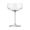 Luigi Bormioli Optica Set Of 4 Champagne Coupes 300ml