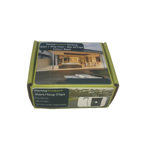 PermaTimber Decking Start / Stop Clips