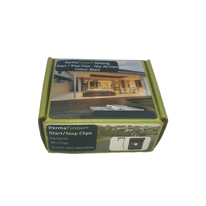 PermaTimber Decking Start / Stop Clips