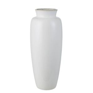 Rogue Ceramic Provincial Gloss Vessel White 20x20x48cm