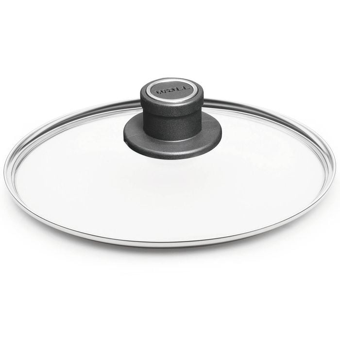 Woll Diamond Lite Fixed Knob Safety Glass Lid 18cm W/Knob