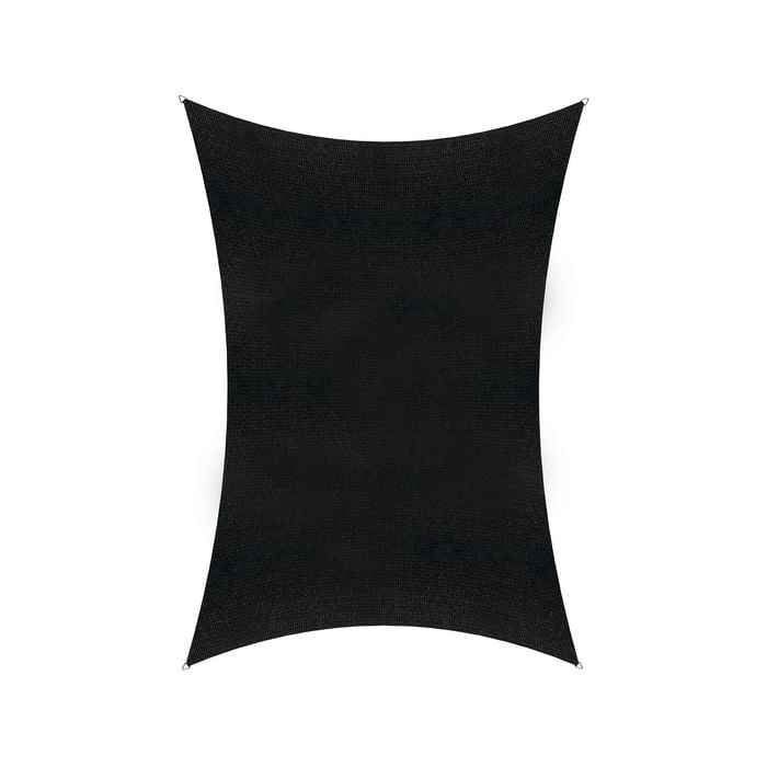 Coolaroo 2.9 x 3.6m Rectangle Graphite Commercial Shade Sail