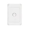 DETA White 1 Gang Single Vertical Switch