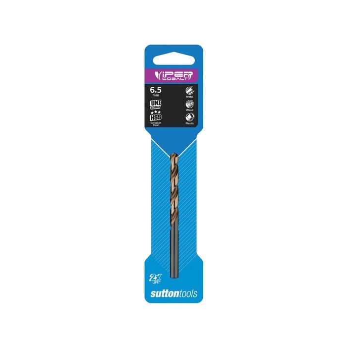 Sutton Tools 6.5mm Viper Cobalt Jobber Drill Bit