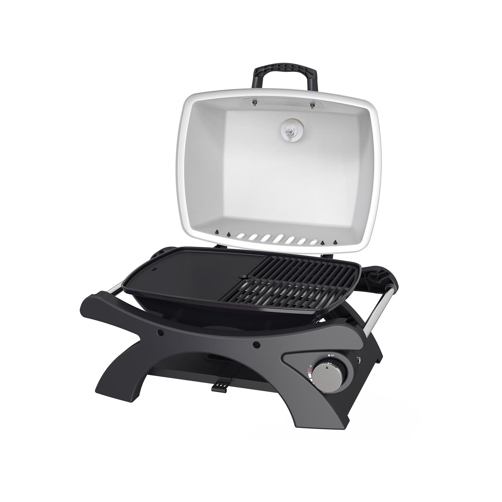 Jumbuck Single Burner Hooded Portable Gas BBQ LCC27 Bunnings Australia