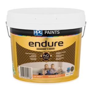 PPG Paints 10L White Low Sheen Endure Interior Wall Paint