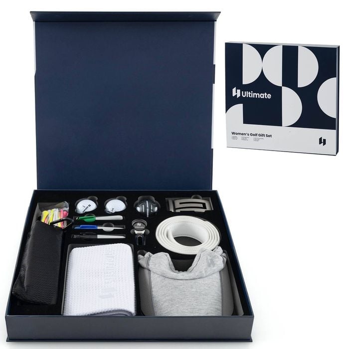 Costway Women Complete Golf Accessories Set Hi-end Golf Gift Box