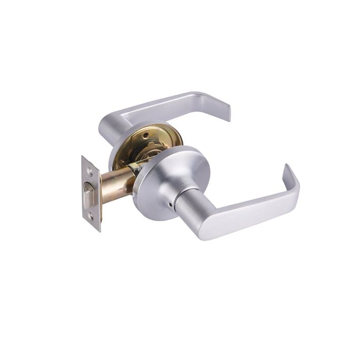 Tasman Satin Chrome Thea Passage Leverset