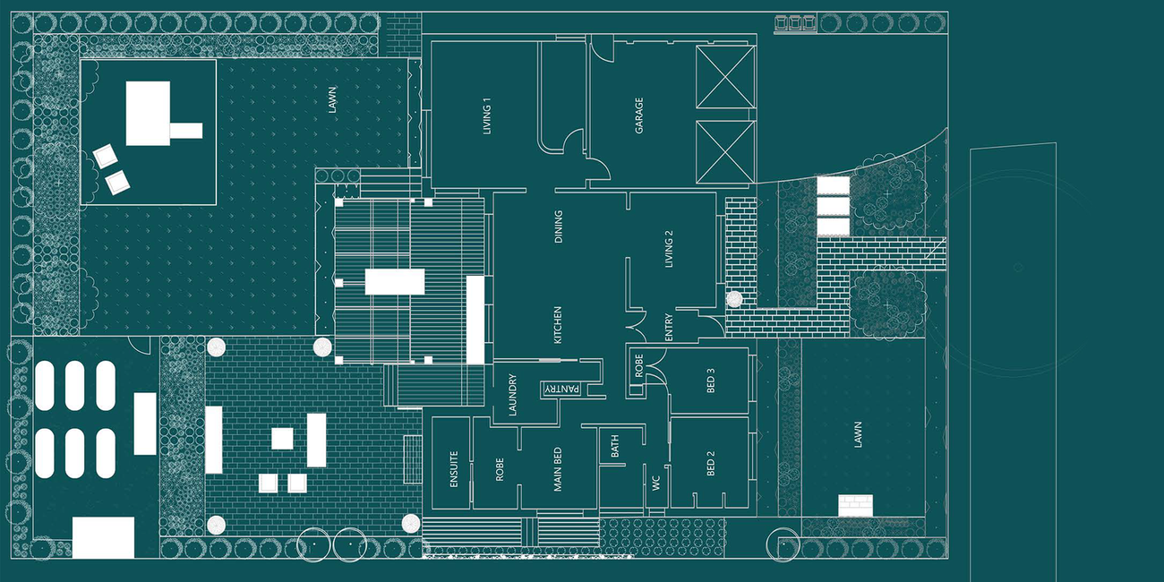 Make it happen house project exterior floor plan after renovations
