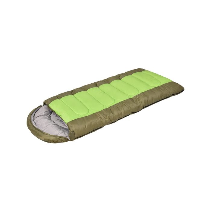 Mountview Camping Sleeping Bag -10℃ Double Green