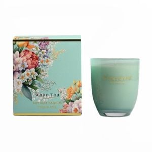 More Than Party Soy Scented Candle Jar Home Fragrance White Tea 150g