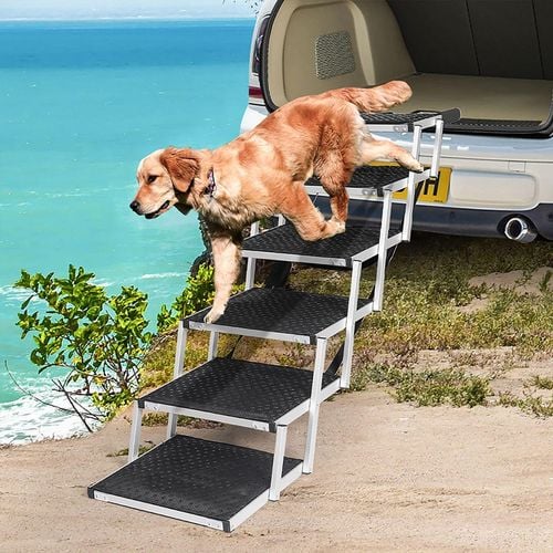 Folding steps for dogs car best sale