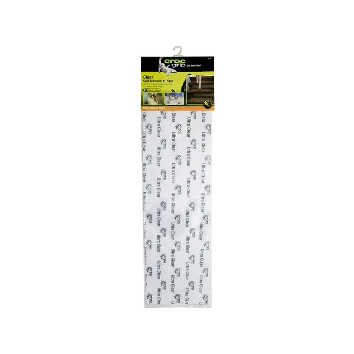 Croc Grip 500mm x 150mm Clear XL Soft Textured Step