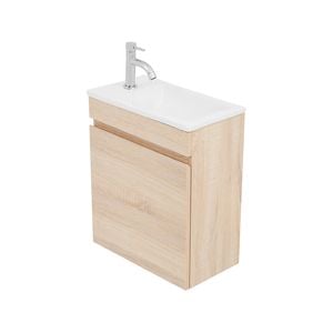 CIBO 450mm Coast Veneer Tonic Mini Wall Hung Bathroom Vanity