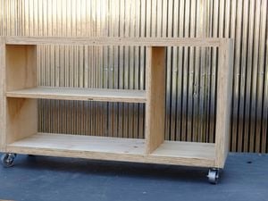 DIY Step Image - D.I.Y. wooden shoe rack . Blob storage upload.